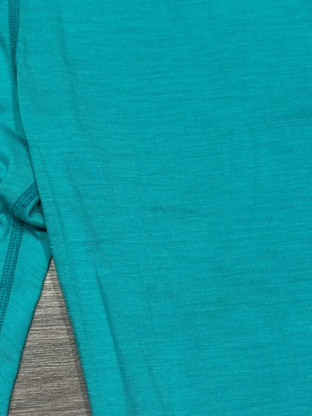 Iksplor Youth Merino Wool Baselayer Set in Teal Green Size 12